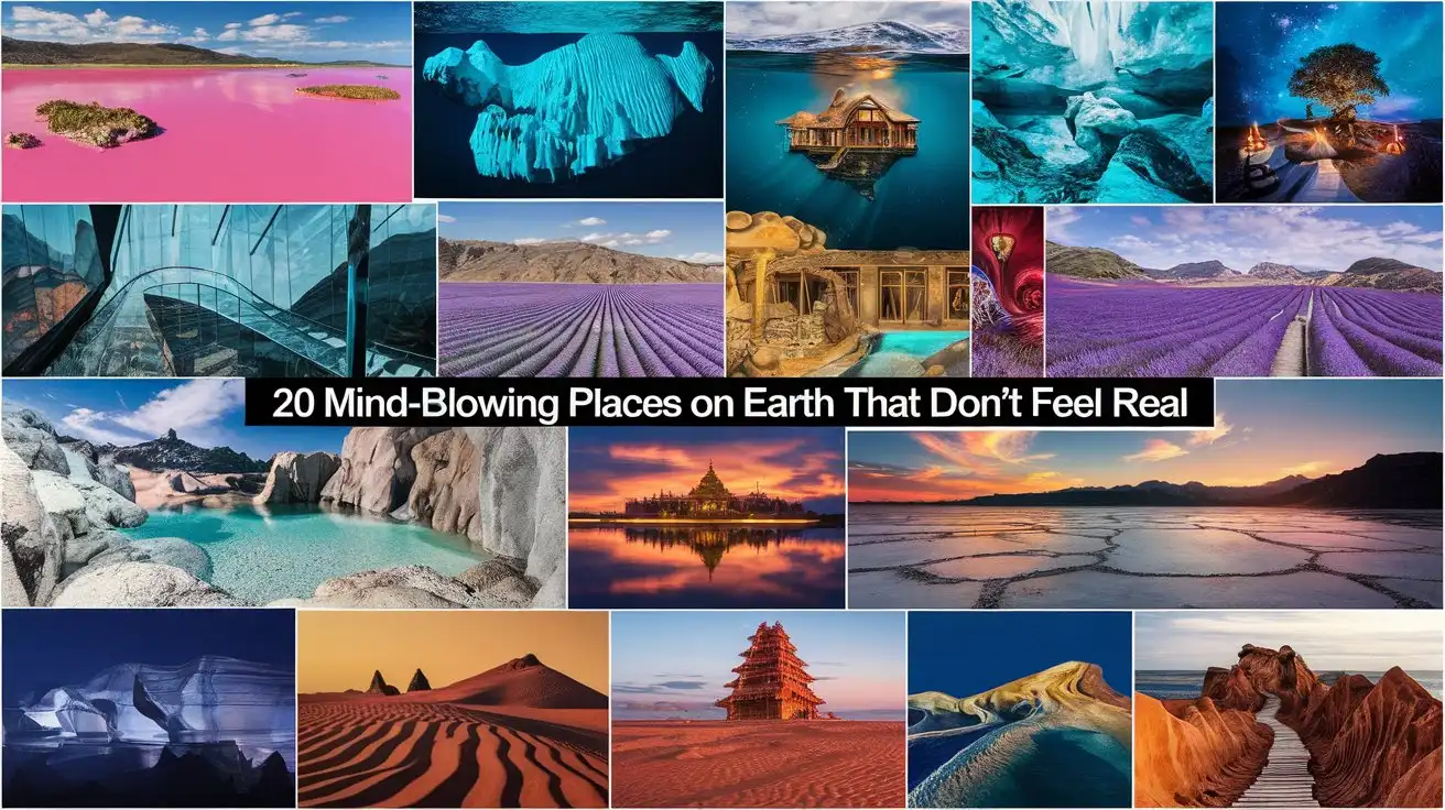 20 Mind-Blowing Places on Earth That Don’t Feel Real