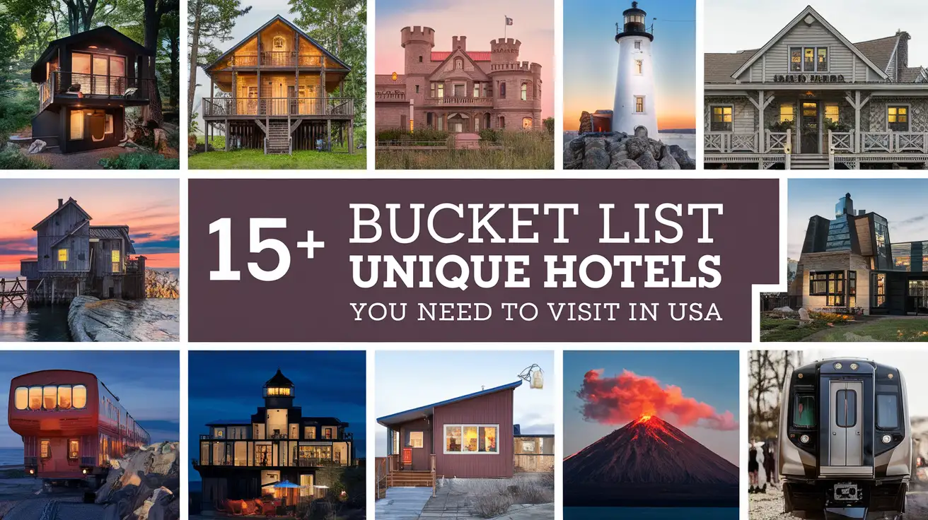 Bucket List Unique Hotels You Need to Visit in USA