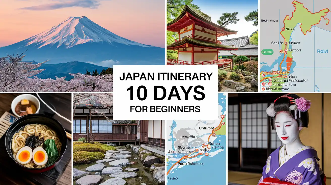 Japan Itinerary 10 Days for Beginners