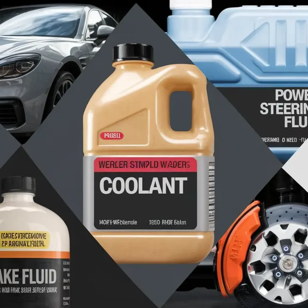 Vehicle Preparation fluids for road trip